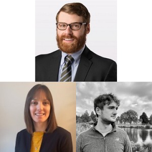 Matthew Satterley, Louisa Smith & Michael Merritt : Speaking at the Helitech Expo