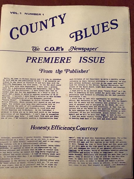 The Blues Police Magazine: Product image